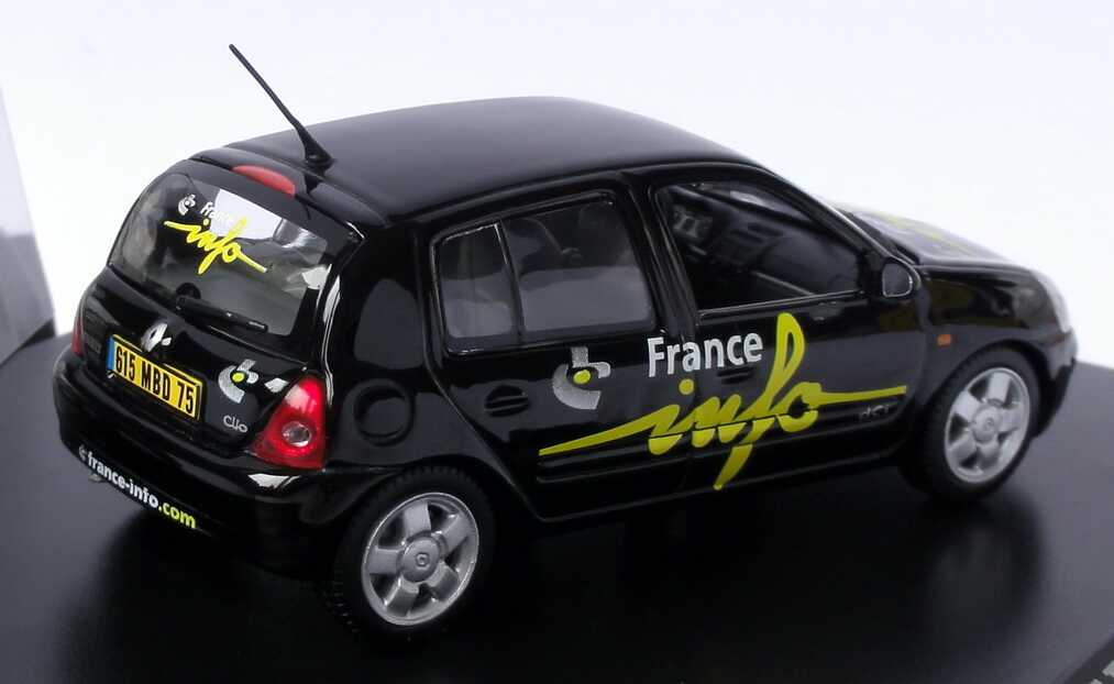 Foto 1:43 Renault Clio II Facelift 1.9 dCi France Info Radio 105,5 Norev 517509