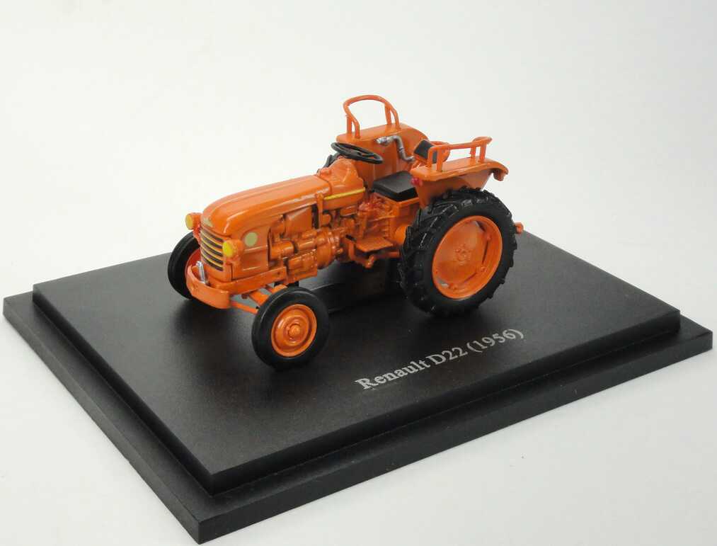 Foto 1:43 Renault D22 Tractor (1956) orange Universal Hobbies