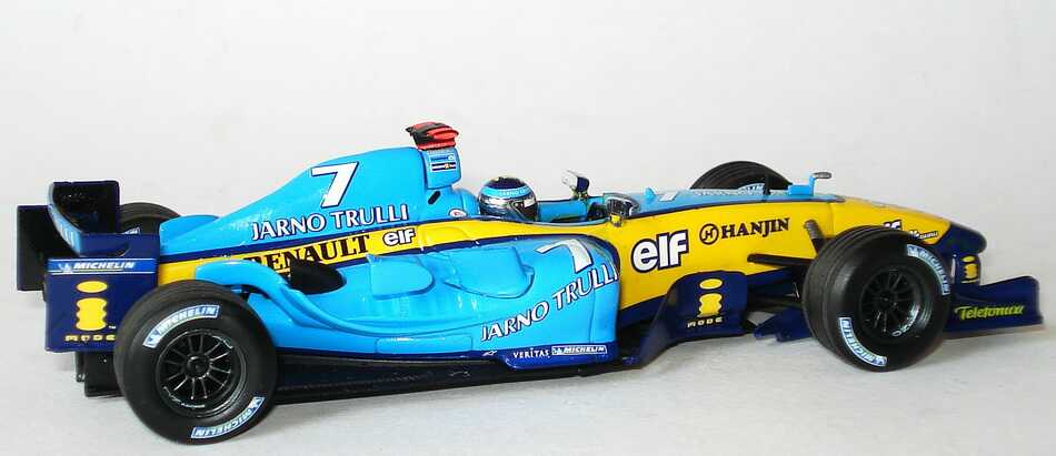 Foto 1:43 Renault F1 Team R24 Formel 1 2004 Nr.7, Jarno Trulli Minichamps 400040007