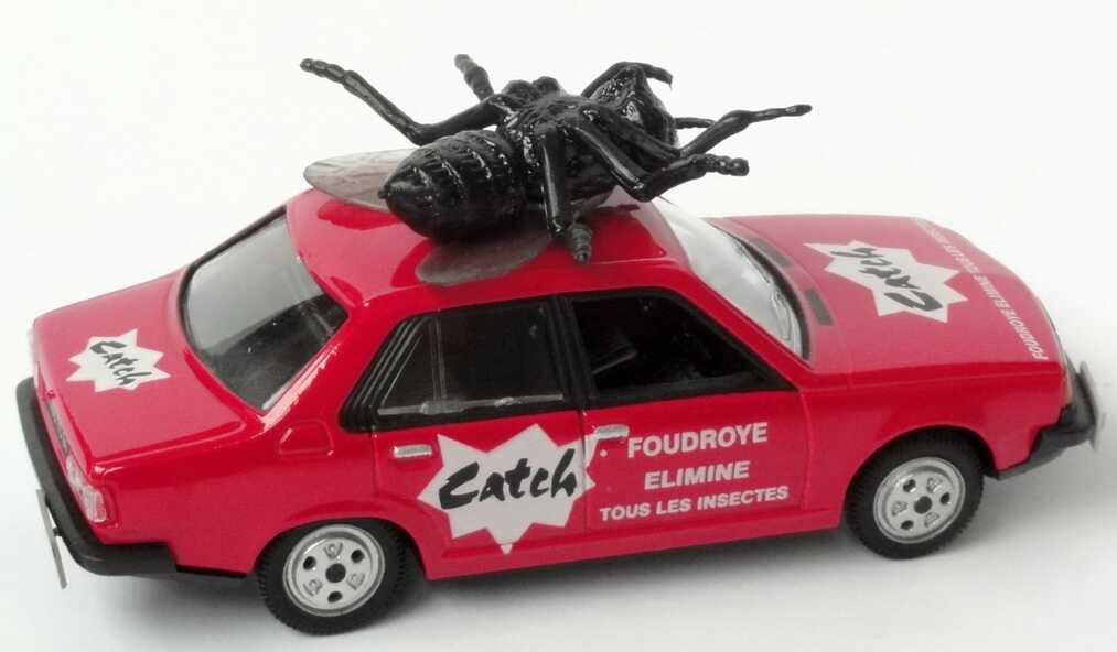 Foto 1:43 Renault R18 GTS rot Tour de France 1979 Catch mit Fliege Norev 511802