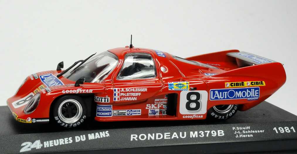 Foto 1:43 Rondeau M 379 B 24h von Le Mans 1981 l´AutOmobile Nr.8, Streiff / Schlesser / Haran Ixo