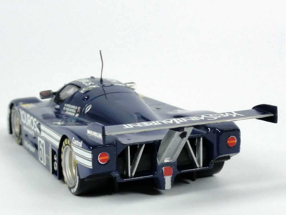 Foto 1:43 Sauber-Mercedes C9 24h von Le Mans 1987 Kouros Nr.61, Pescarolo / Thackwell / Okada Max-Modells 1007