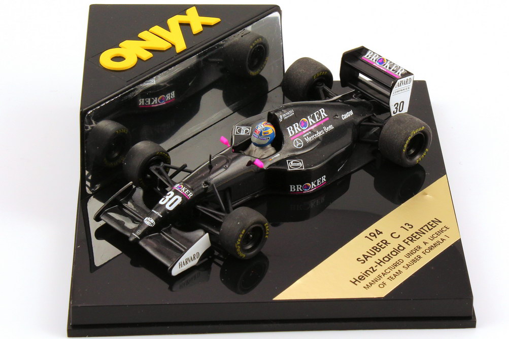 Foto 1:43 Sauber C13 Formel 1 1994 Broker Nr.30, Heinz-Harald Frenzen Minichamps 194