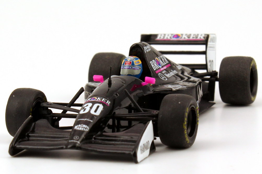 Foto 1:43 Sauber C13 Formel 1 1994 Broker Nr.30, Heinz-Harald Frenzen Minichamps 194