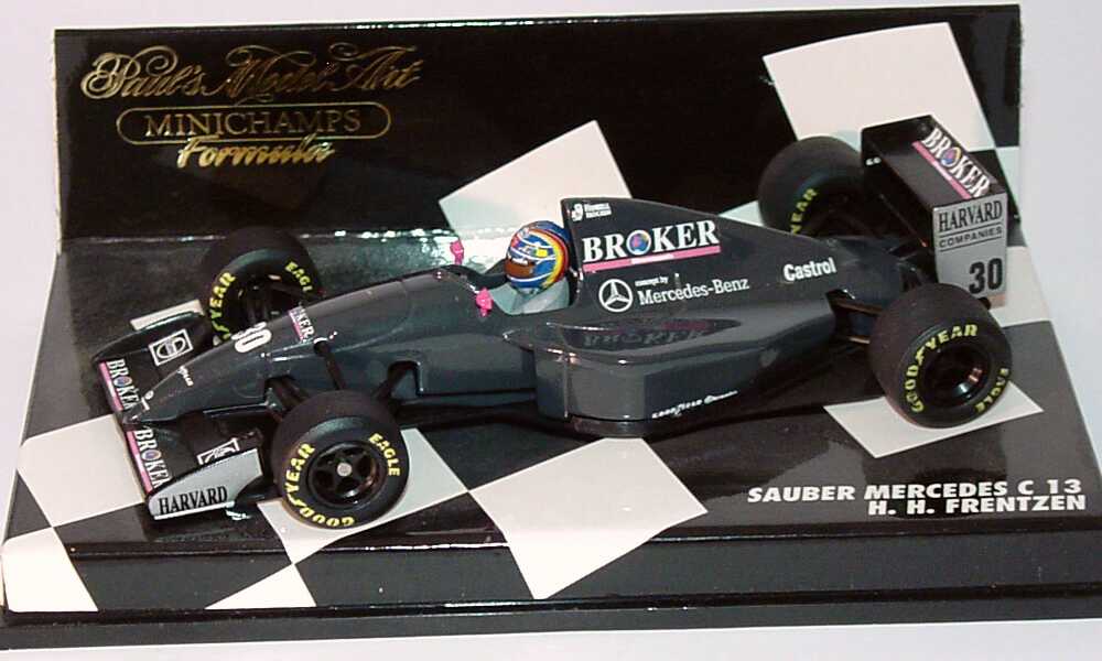 Foto 1:43 Sauber C13 Formel 1 1994 Nr.30, H. H. Frenzen Minichamps 430940030