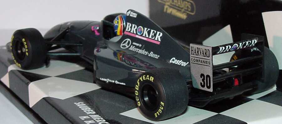 Foto 1:43 Sauber C13 Formel 1 1994 Nr.30, H. H. Frenzen Minichamps 430940030
