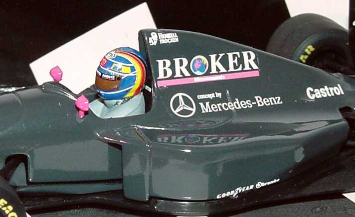 Foto 1:43 Sauber C13 Formel 1 1994 Nr.30, H. H. Frenzen Minichamps 430940030