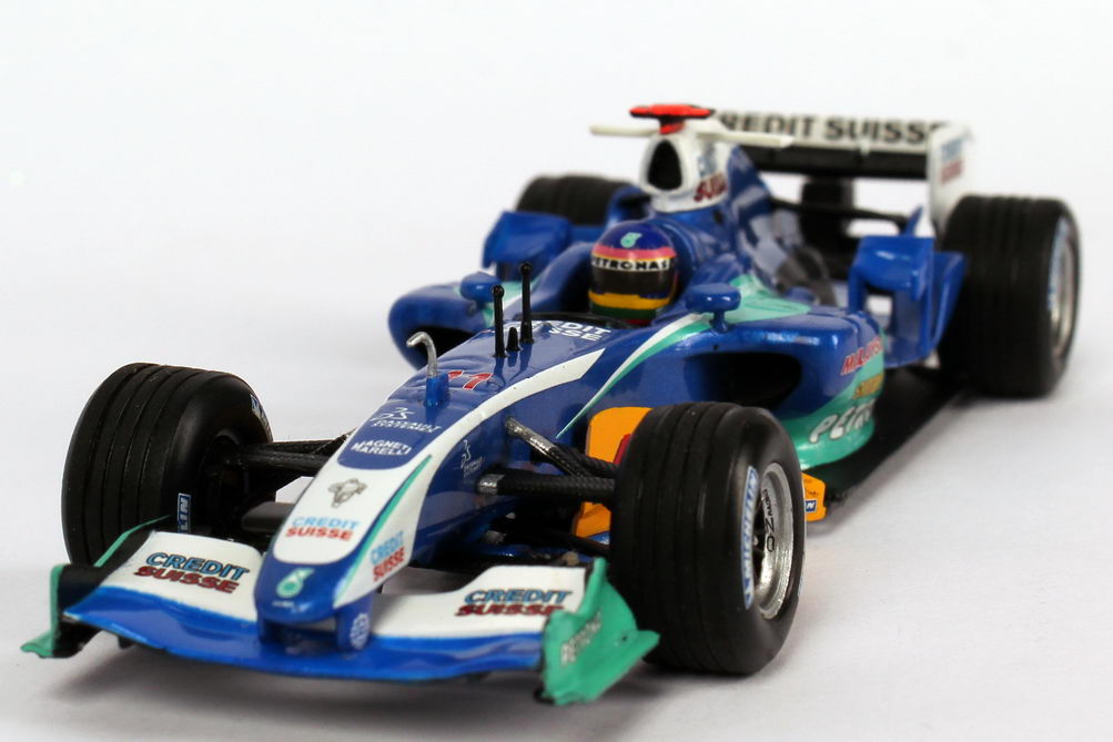 Foto 1:43 Sauber Petronas C24 Formel 1 2005 Petronas Nr.11, J. Vinneneuve Minichamps 400050011