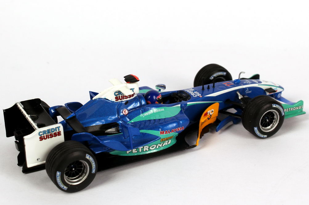 Foto 1:43 Sauber Petronas C24 Formel 1 2005 Petronas Nr.11, J. Vinneneuve Minichamps 400050011