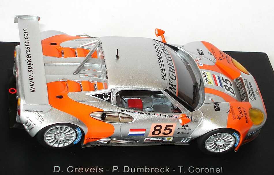 Foto 1:43 Spyker C8 Spyder GT2-R 24h von Le Mans 2006  Nr.85, Crevels / Dumbreck / Coronel Spark S0319