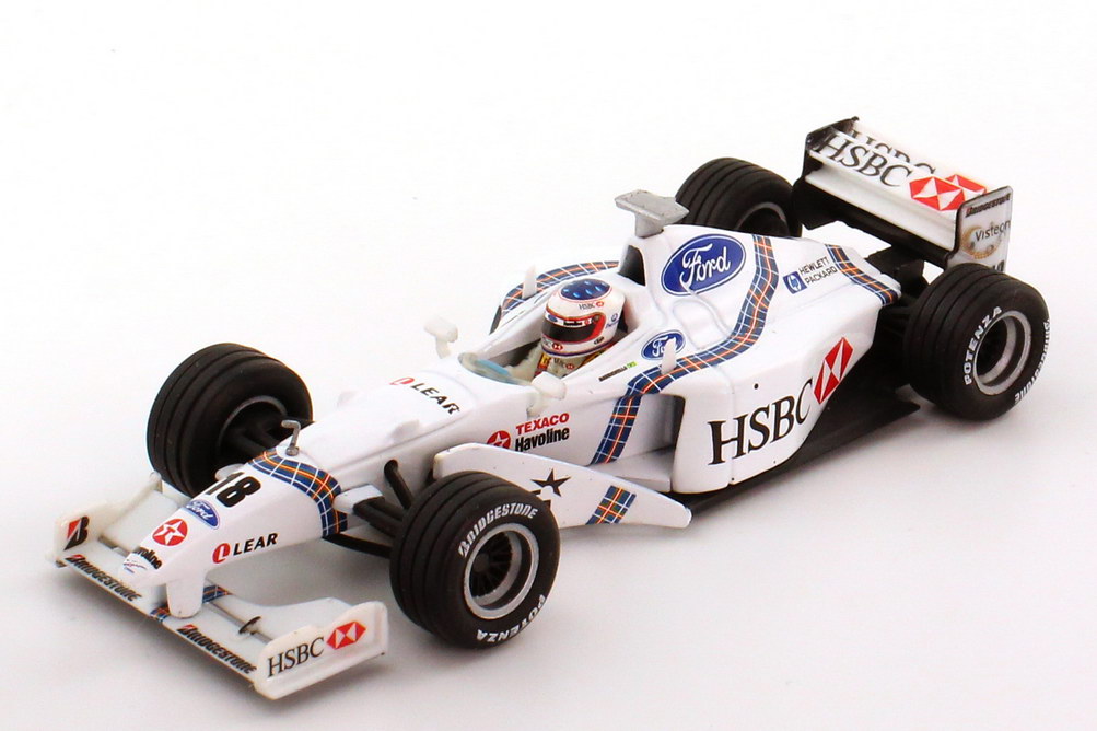 Foto 1:43 Stewart Ford SF2 Formel 1 1999 HSBC Nr.18, Rubens Barrichello HotWheels 22810