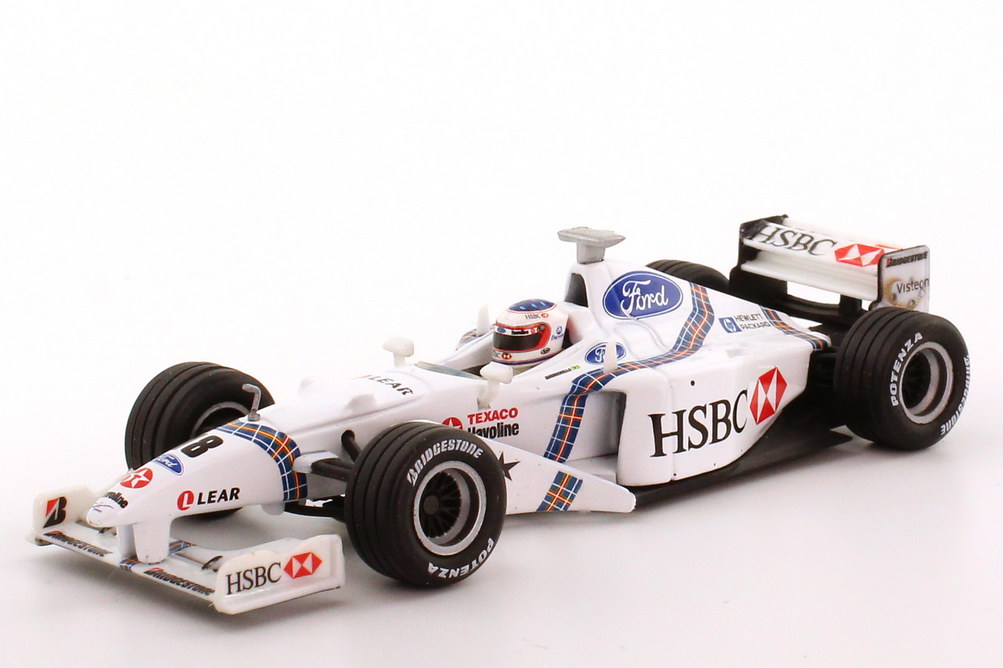 Foto 1:43 Stewart Ford SF2 Formel 1 1999 HSBC Nr.18, Rubens Barrichello HotWheels 22810