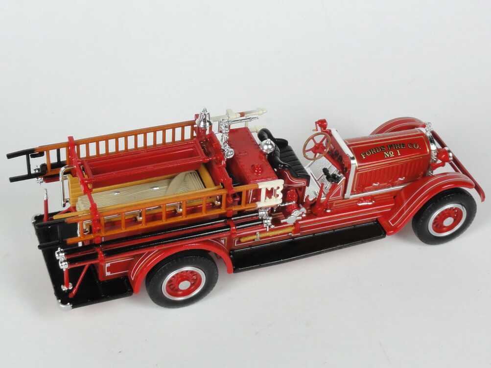 Foto 1:43 Stutz Series 315 Model C (1924) Fire Engine Fords Fire Co. No.1 Yat Ming 43006
