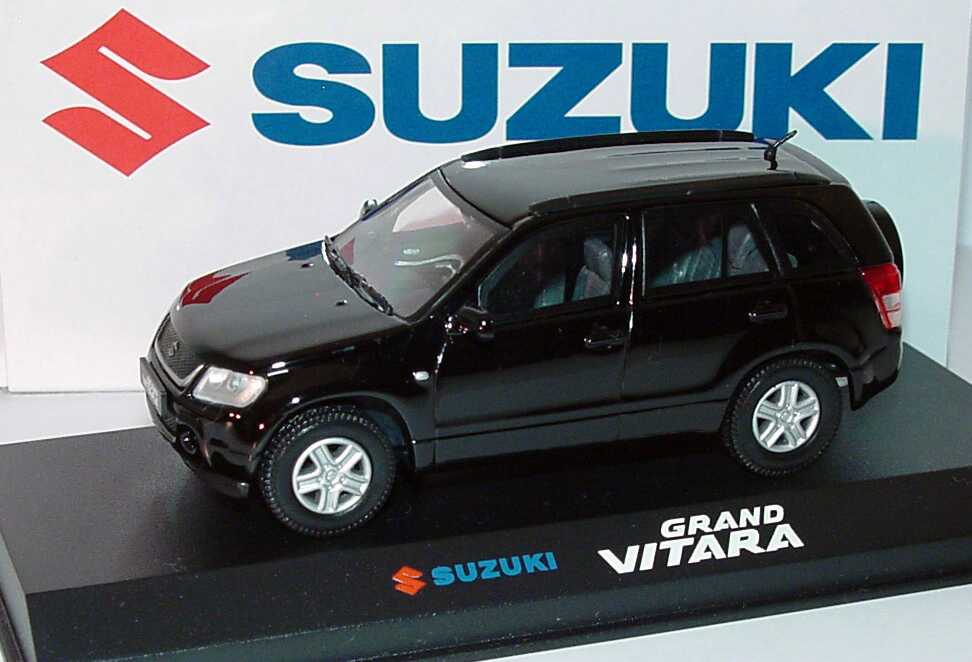 Foto 1:43 Suzuki Grand Vitara 5türig schwarz Werbemodell Rietze 990E0-65J27-000