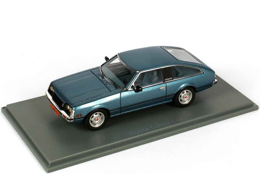 Foto 1:43 Toyota Celica (A40) 1978 blau-met. NEO Scale Models 43264