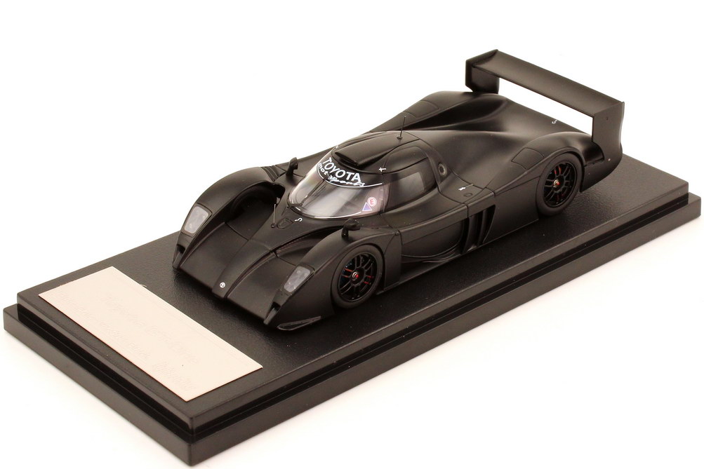 Foto 1:43 Toyota GT-One Plain-Color-Model schwarz-matt hpi-racing 8150