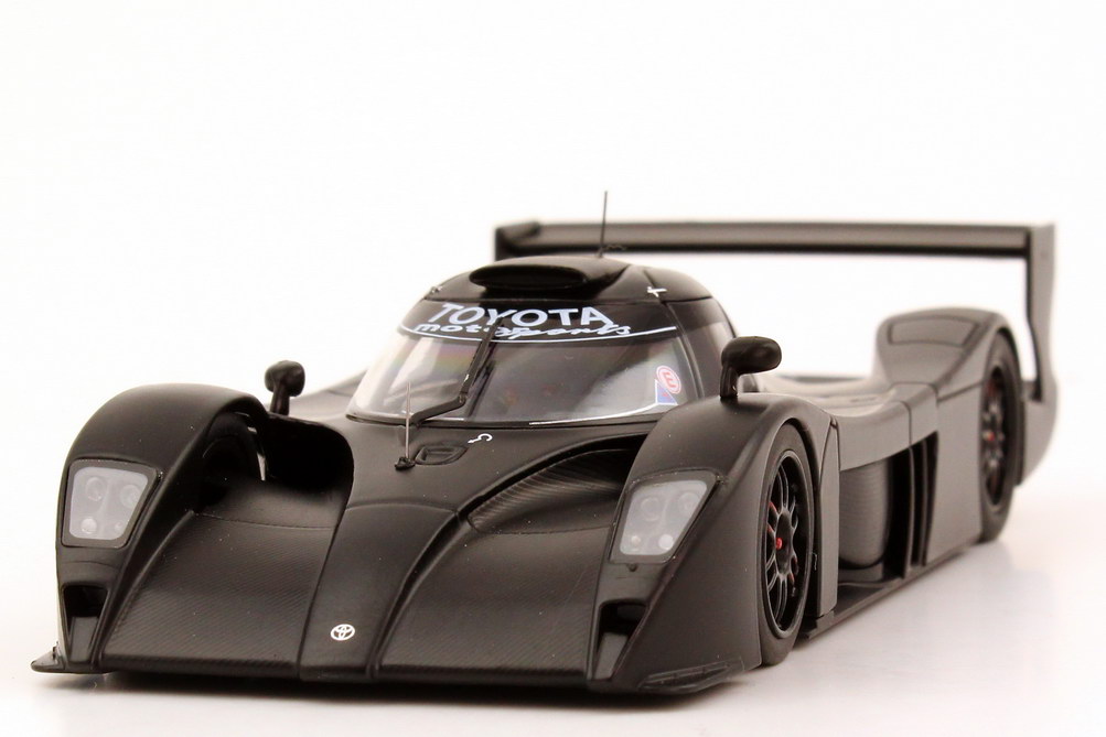 Foto 1:43 Toyota GT-One Plain-Color-Model schwarz-matt hpi-racing 8150