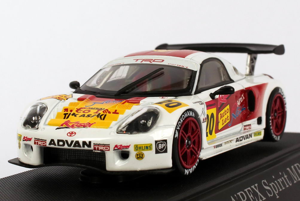 Foto 1:43 Toyota MR-S JGTC 2000 / GT300 Netz, Apex Nr.20, Masahiro Matsunaga / Kumi Sato Ebbro 43143