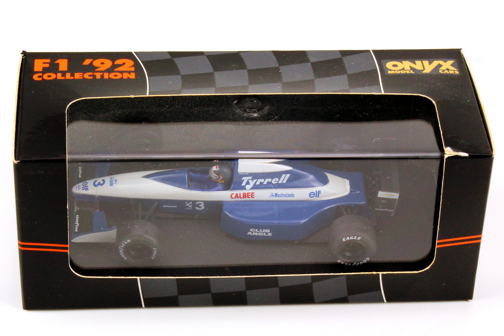 Foto 1:43 Tyrrell 020B Formel 1 1992 Nr.3, Olivier Grouillard Onyx 141