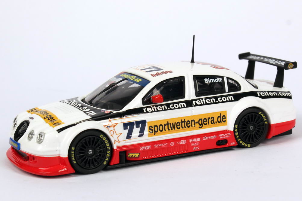 Foto 1:43 V8 Star 2002 Jaguar S-Type J.A.G. Racing, reifen.com Nr.77, Simon Schuco