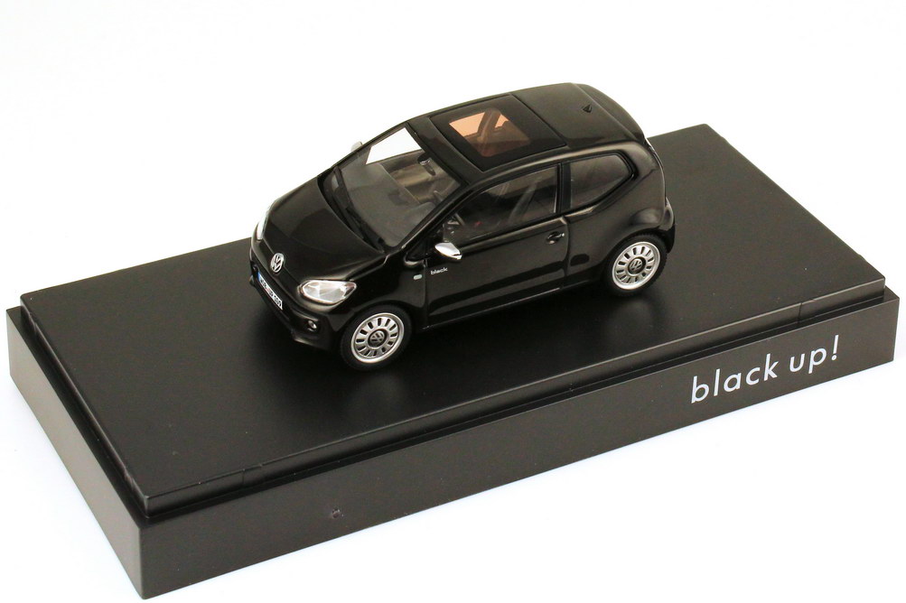 Foto 1:43 VW Black Up! 2-Türer schwarz Werbemodell Schuco 1S3099300A54H