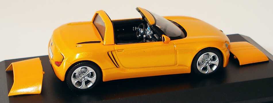 Foto 1:43 VW Eco Racer Concept Car gelborange Werbemodell Norev 00V099300ER018