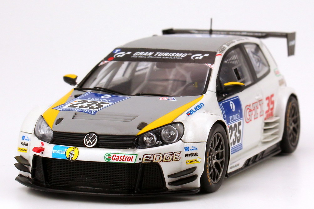 Foto 1:43 VW Golf24 24h Nürurgring 2011 35 Jahre GTI Nr.235, Johnny Herbert / Patrick Bernhardt / Mark Blundell / René Rast Werbemodell Spark 5K1099300C655