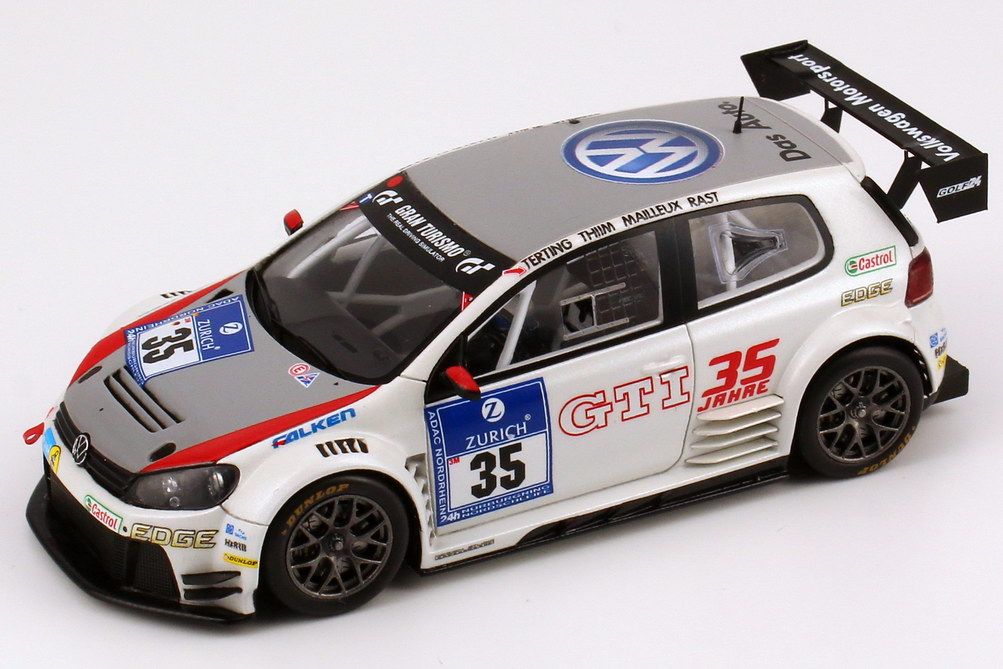 Foto 1:43 VW Golf24 24h Nürburgring 2011 35 Jahre GTI Nr.35, Peter Terting / Nicki Thiim / Franck Mailleux / René Rast Werbemodell Spark 5K1099300C084