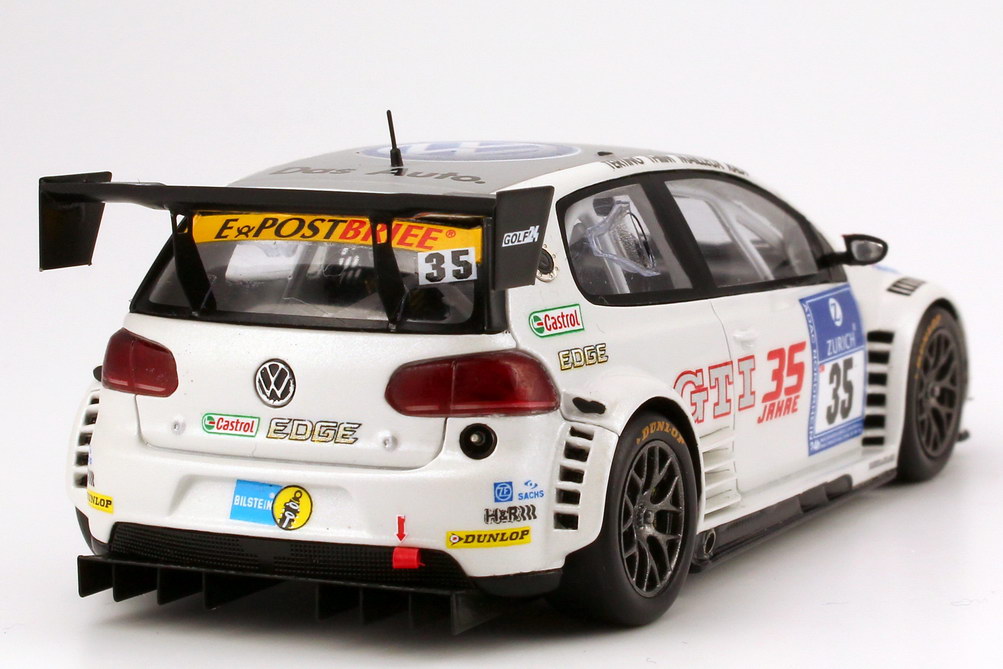 Foto 1:43 VW Golf24 24h Nürburgring 2011 35 Jahre GTI Nr.35, Peter Terting / Nicki Thiim / Franck Mailleux / René Rast Werbemodell Spark 5K1099300C084