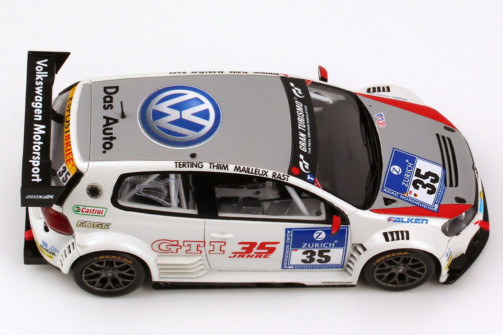 Foto 1:43 VW Golf24 24h Nürburgring 2011 35 Jahre GTI Nr.35, Peter Terting / Nicki Thiim / Franck Mailleux / René Rast Werbemodell Spark 5K1099300C084