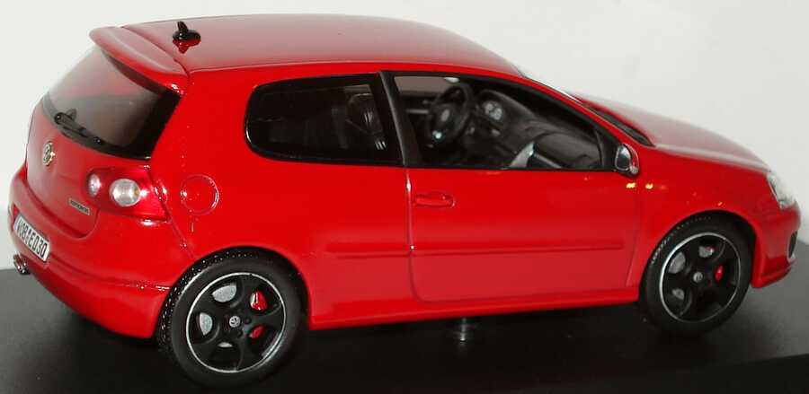 Foto 1:43 VW Golf V GTI Edition 30 tornadorot Werbemodell Norev 1K0099300CY3D