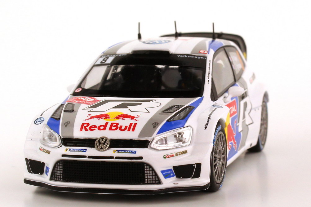 OPO 10 – Auto In Miniatura Scala 1/43 – Ford Fiesta WRC Monte Carlo 2018 – Ogier #1 – Modello Metal Zamac
