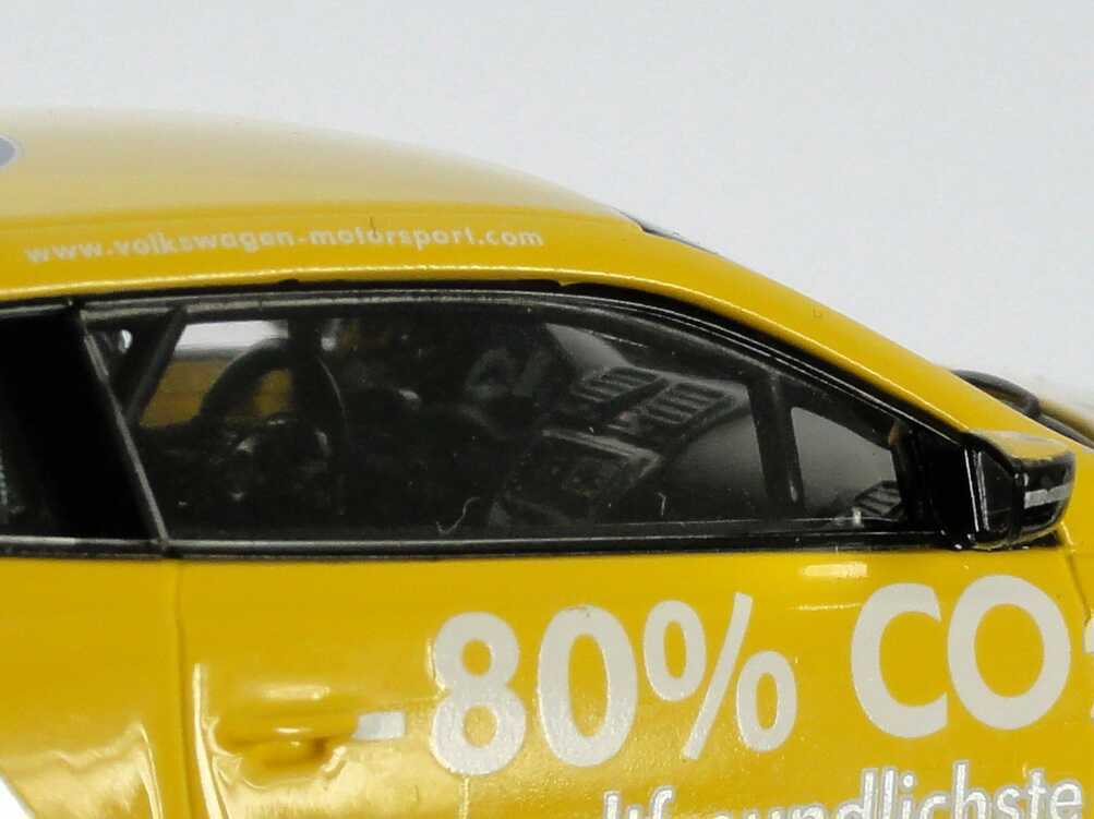 Foto 1:43 VW Scirocco III R-Cup 2010 -80% CO2 Nr.1 Werbemodell Spark 1K1099300EGSF