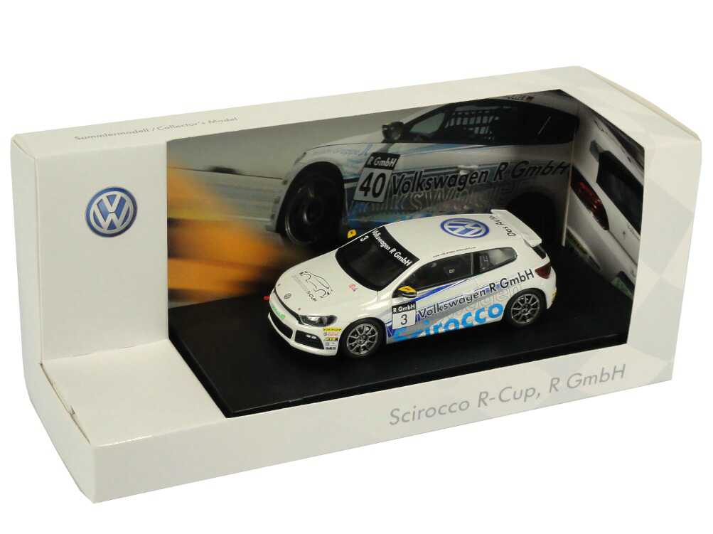 Foto 1:43 VW Scirocco III R-Cup 2010 Volkswagen R GmbH Nr.3, Sönke Schmid Werbemodell Spark 1K1099300084