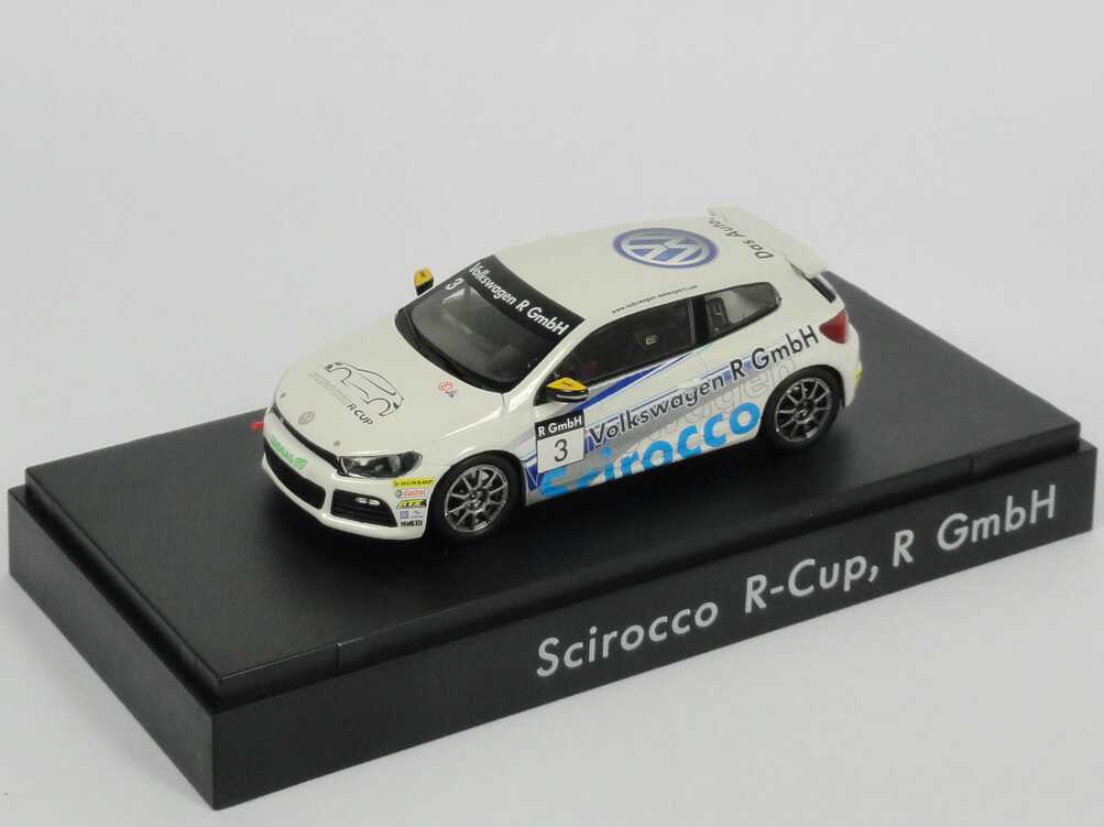 Foto 1:43 VW Scirocco III R-Cup 2010 Volkswagen R GmbH Nr.3, Sönke Schmid Werbemodell Spark 1K1099300084