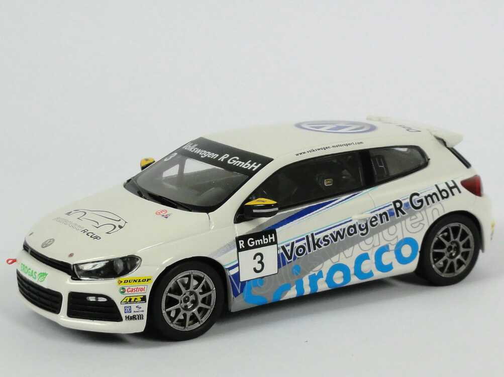 Foto 1:43 VW Scirocco III R-Cup 2010 Volkswagen R GmbH Nr.3, Sönke Schmid Werbemodell Spark 1K1099300084
