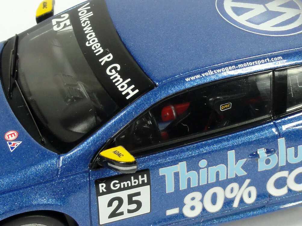 Foto 1:43 VW Scirocco III R-Cup 2010 Think blue. Nr.25, Carlos Sainz Werbemodell Spark 1K1099300CFQC