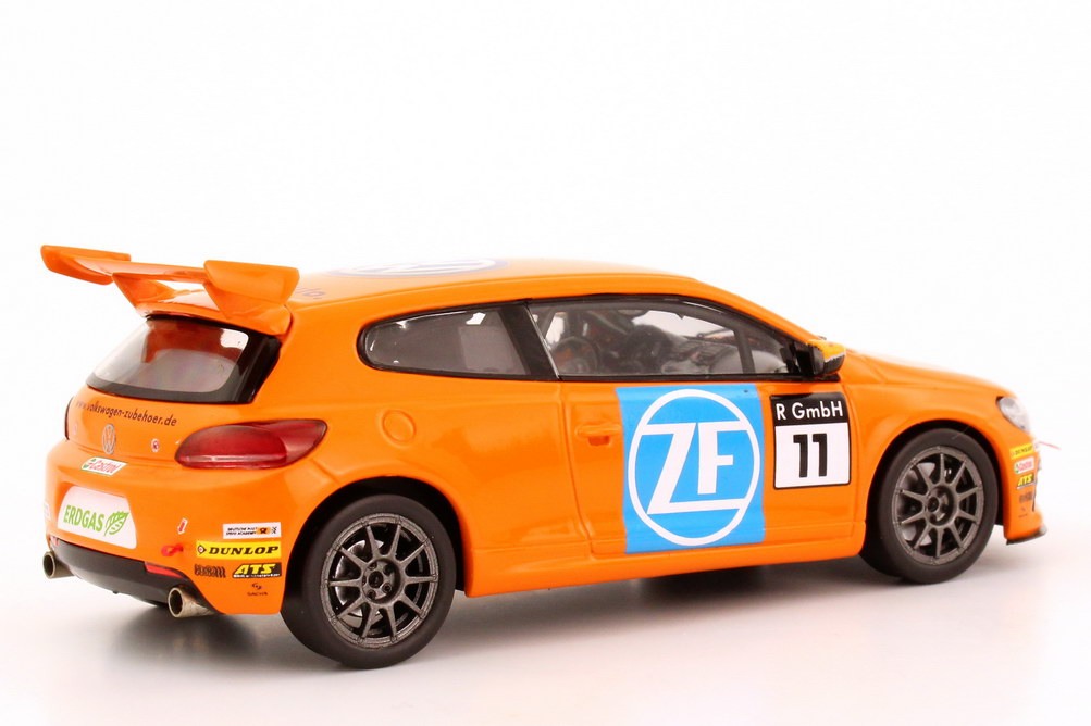 Foto 1:43 VW Scirocco III R-Cup 2012 ZF Sachs Nr.11 Werbemodell Spark 1K8099300MLUV