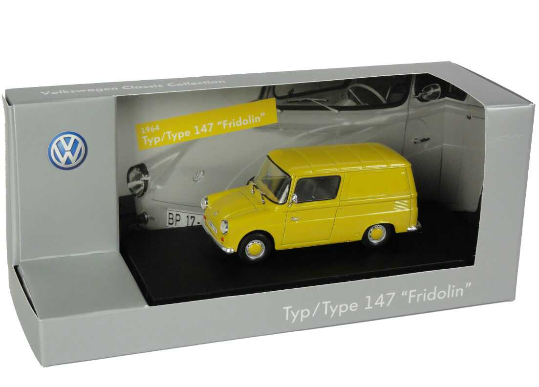 Foto 1:43 VW Typ 147 (Fridolin) Kasten curry-gelb Werbemodell Norev 247099300WS9