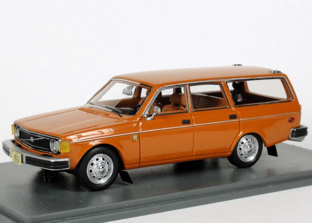 Foto 1:43 Volvo 145 Kombi (US Version) 1971 orange NEO Scale Models 43092