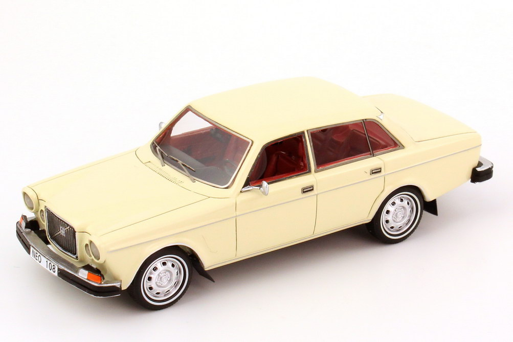 Foto 1:43 Volvo 164 (US Version) 1974 creme-weiß NEO Scale Models 43108