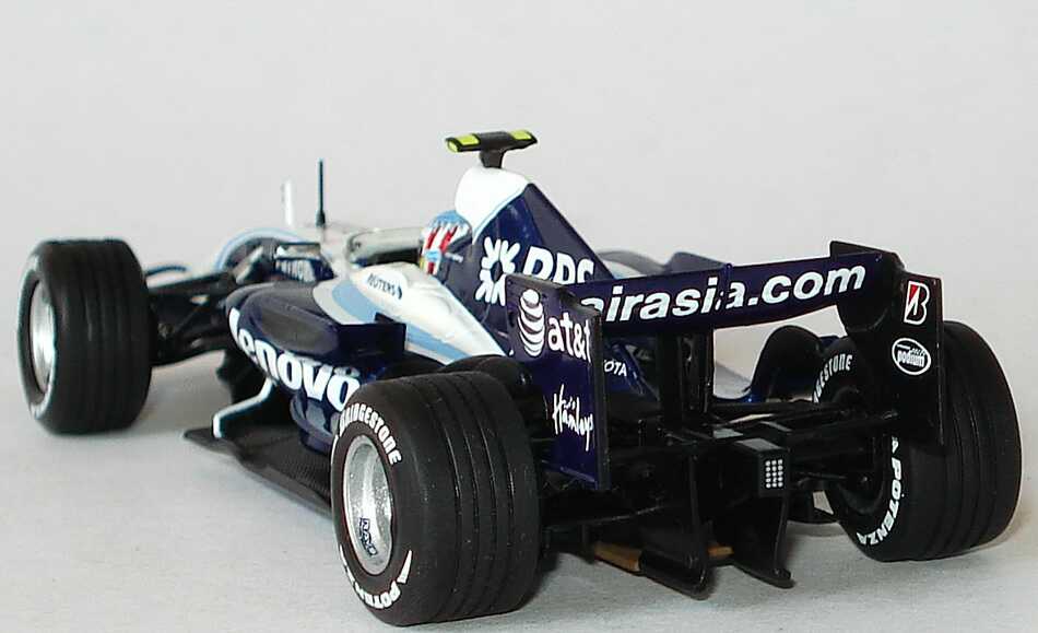 Foto 1:43 Williams-Toyota FW29 Formel 1 2007 RBS, Lenovo Nr.17, Alexander Wurz Minichamps 400070017