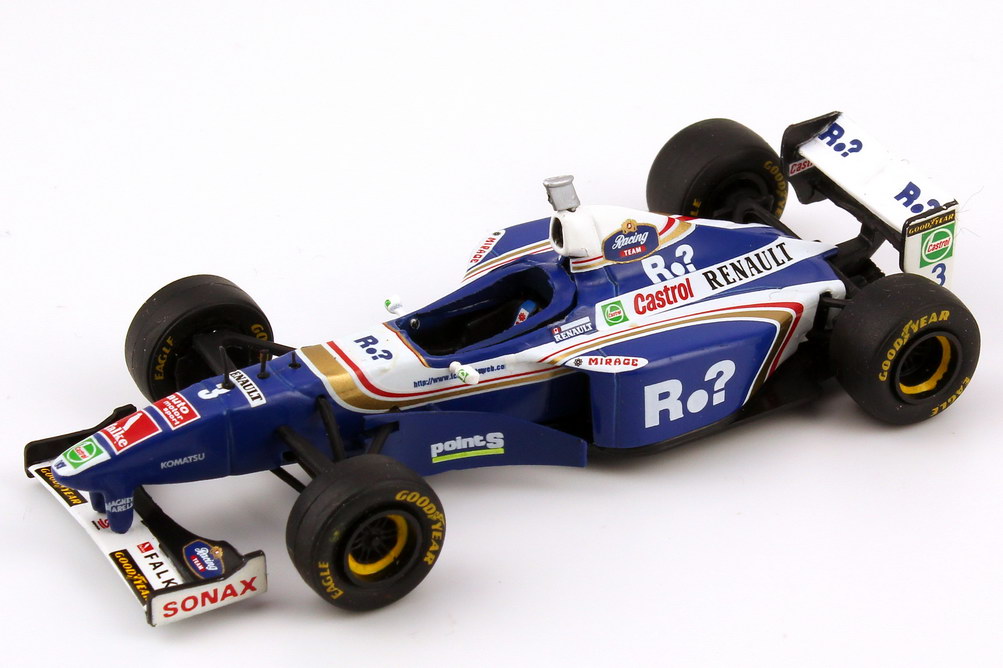 Foto 1:43 Williams Renault FW19 Formel 1 1997 Castrol, Renault Nr.3, Jacques Villeneuve (German G.P.) Onyx X311