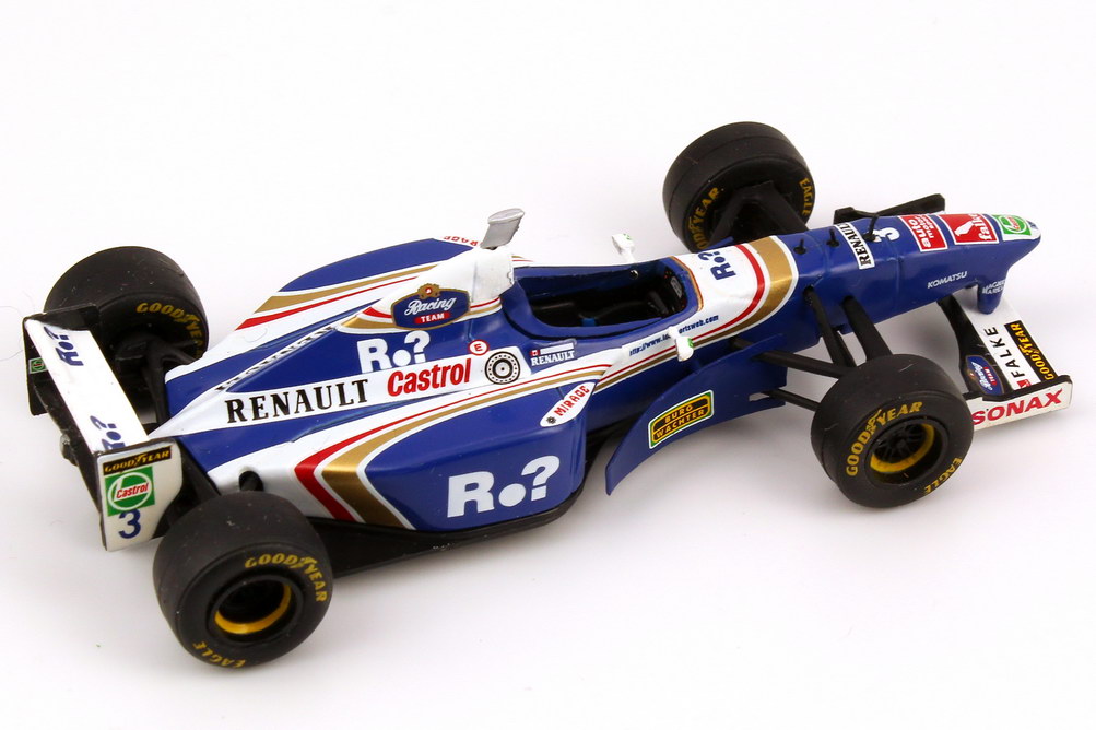 Foto 1:43 Williams Renault FW19 Formel 1 1997 Castrol, Renault Nr.3, Jacques Villeneuve (German G.P.) Onyx X311