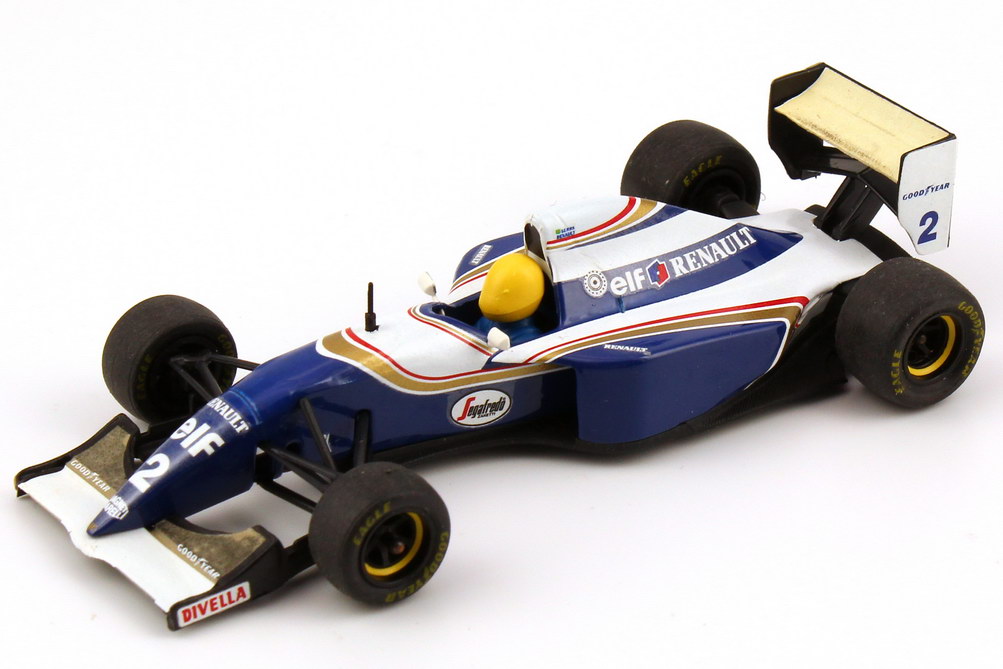 Foto 1:43 Williams Renault FW 16 Formel 1 1994 elf, Renault Nr.2, Ayrton Senna Onyx 202A