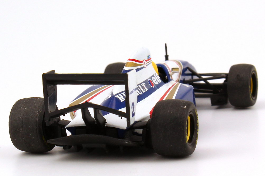Foto 1:43 Williams Renault FW 16 Formel 1 1994 elf, Renault Nr.2, Ayrton Senna Onyx 202A