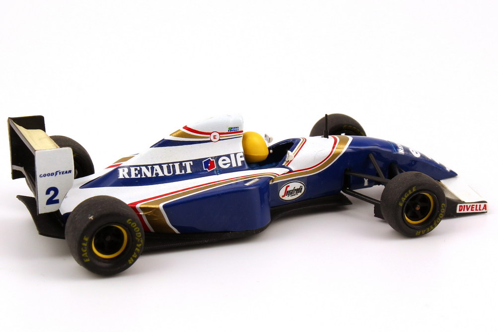 Foto 1:43 Williams Renault FW 16 Formel 1 1994 elf, Renault Nr.2, Ayrton Senna Onyx 202A