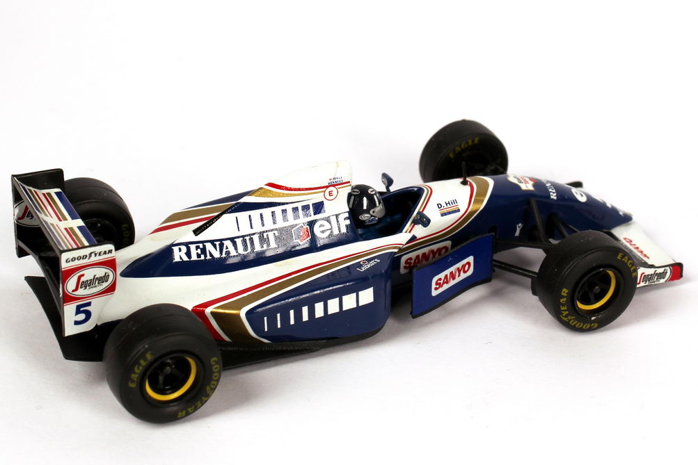Foto 1:43 Williams Renault FW 16 Formel 1 1995 elf, Renault Nr.5, Damon Hill - Test Car Onyx 231
