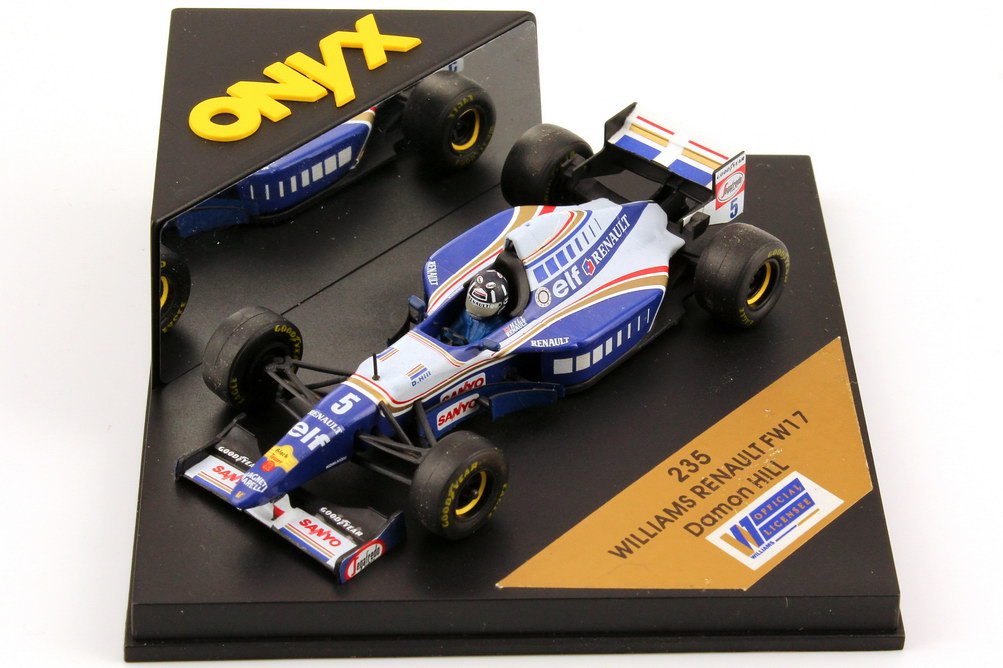 Foto 1:43 Williams Renault FW 17 Formel 1 1995 elf, Renault Nr.5, Damon Hill Onyx 235