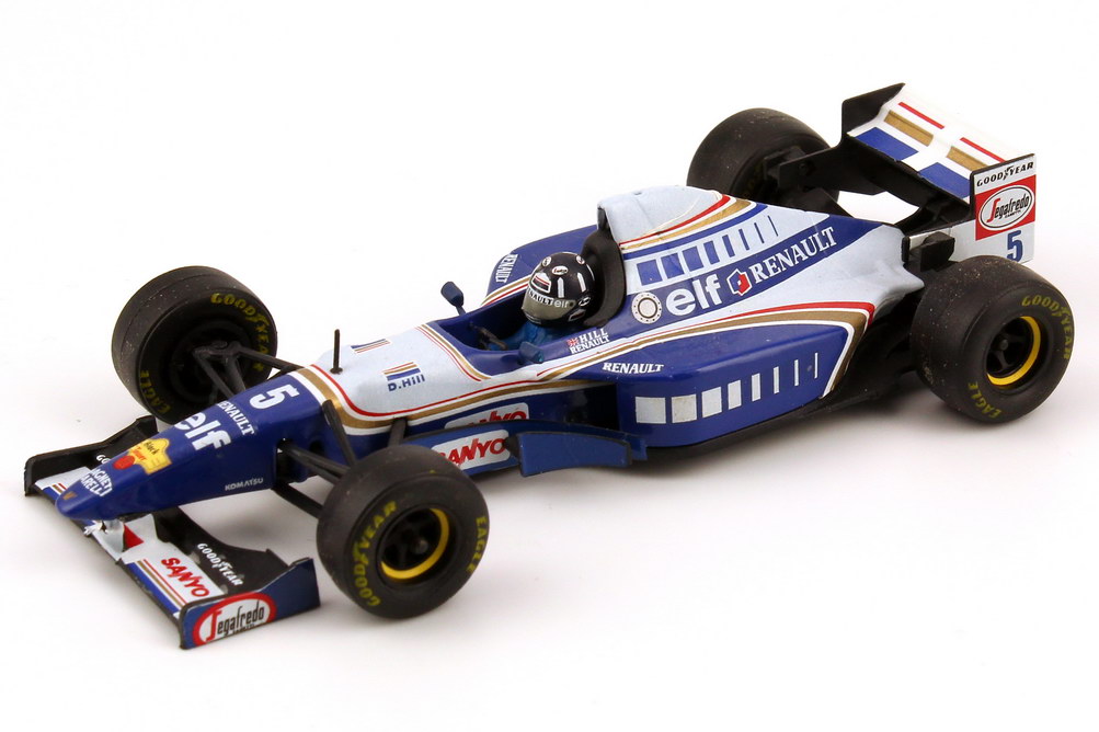 Foto 1:43 Williams Renault FW 17 Formel 1 1995 elf, Renault Nr.5, Damon Hill Onyx 235